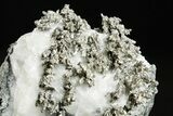 Native Silver in Calcite - Morocco #362824-1